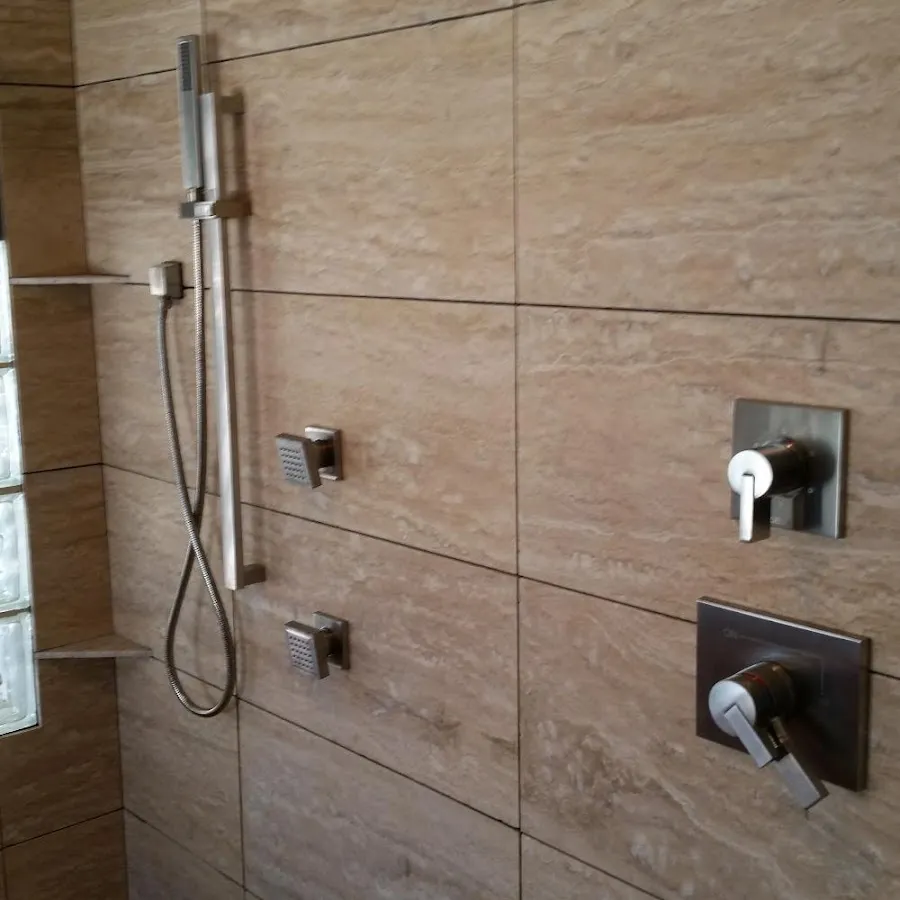 Shower fixture installation for Water Heater Replacement in Seymour